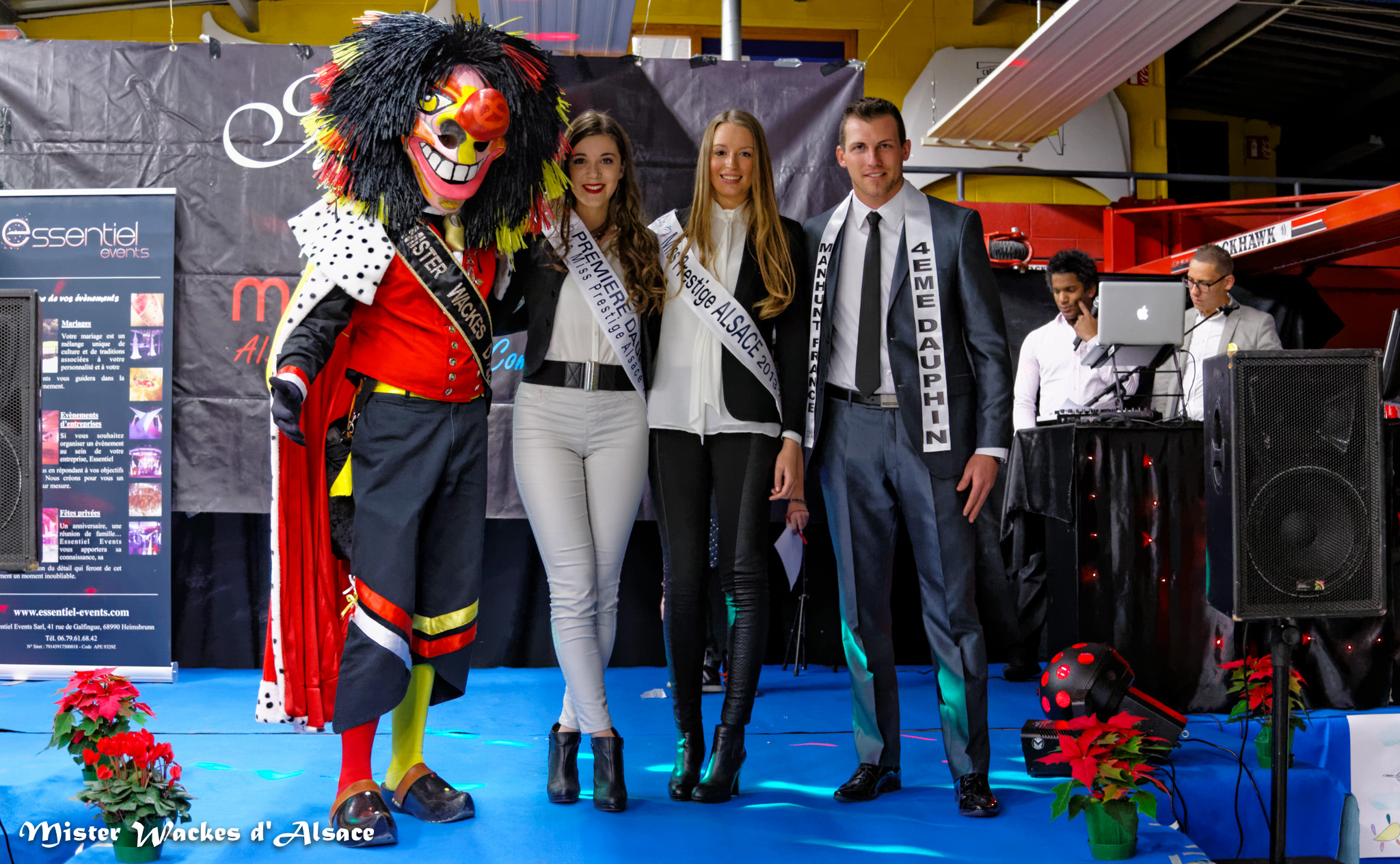 Téléthon Mulhouse 2013, ambiance très chaleureuse au CFA de l’artisanat en présence d’Emilie Quintrand, Miss Prestige Alsace 2013 et sa dauphine, ainsi que Christophe Robein, Manhunt Alsace 2013