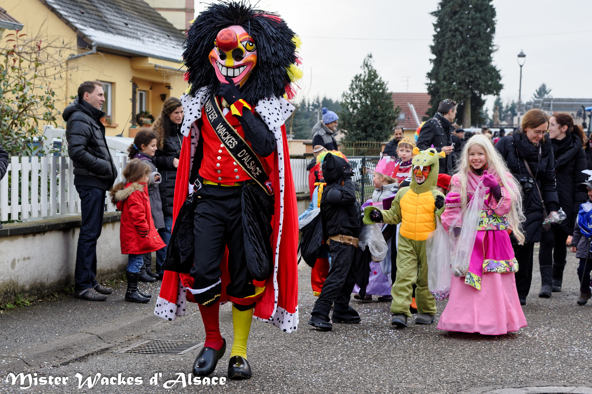 Carnaval de Guewenheim 2015 avec Mister Wackes d'Alsace