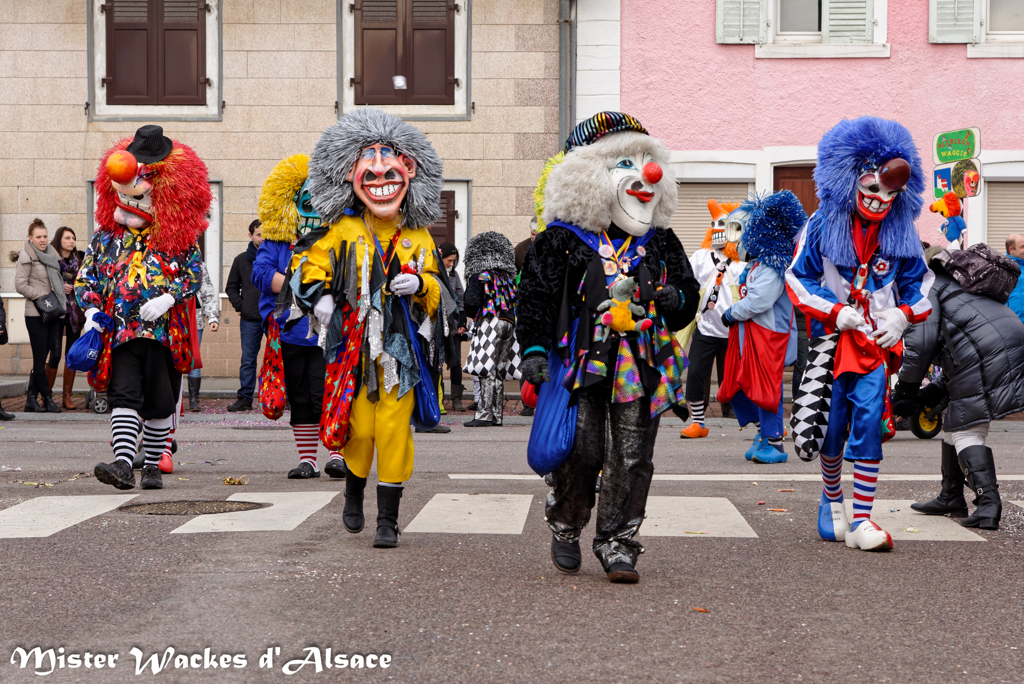 Carnaval de Guewenheim 2015 avec les Altkirch Waggis
