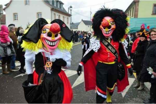 Les Carnavals 2015 en Alsace et environs