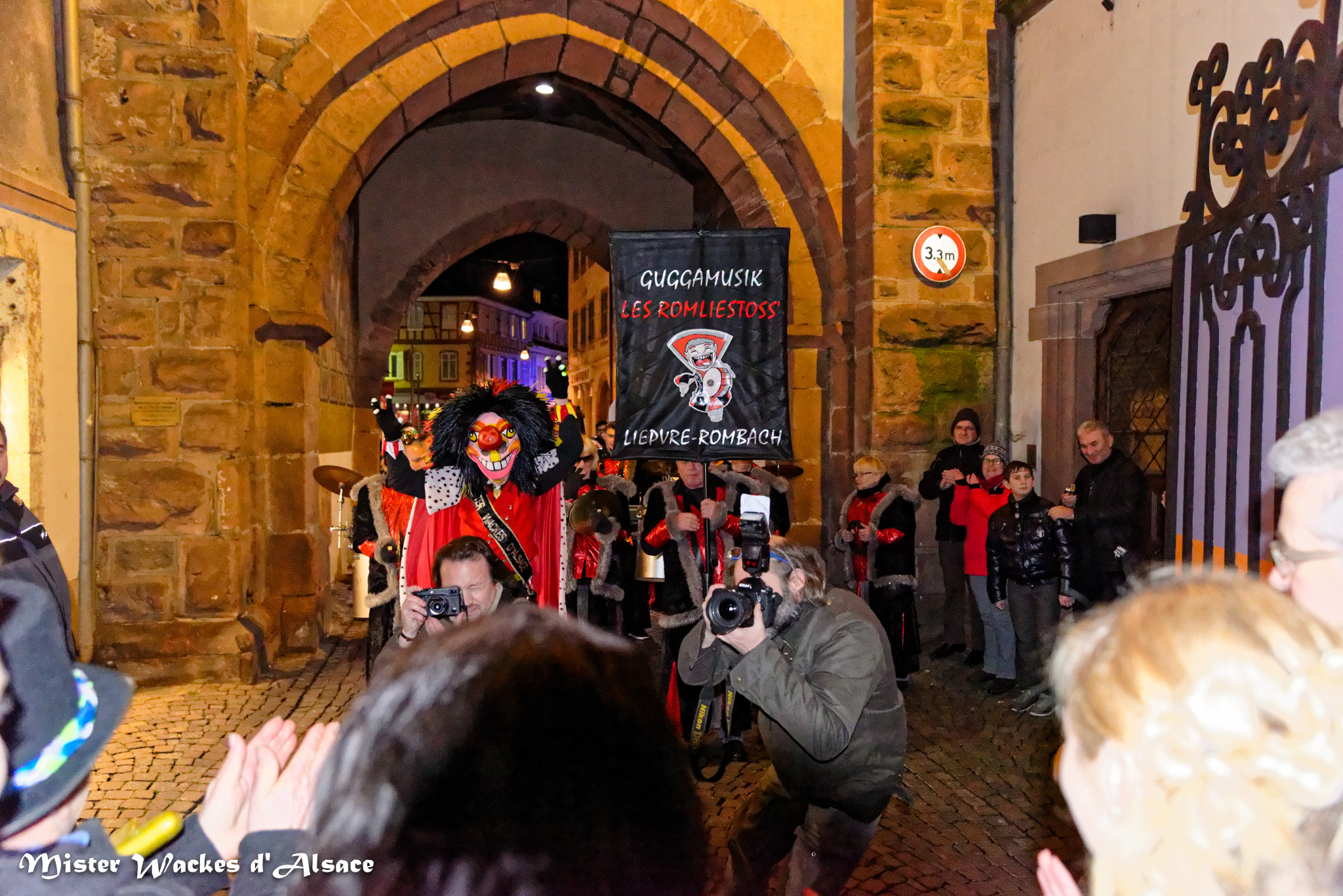 Carnaval nocturne des Machores - Les fous sont lâchés dans les rues de la ville de Sélestat