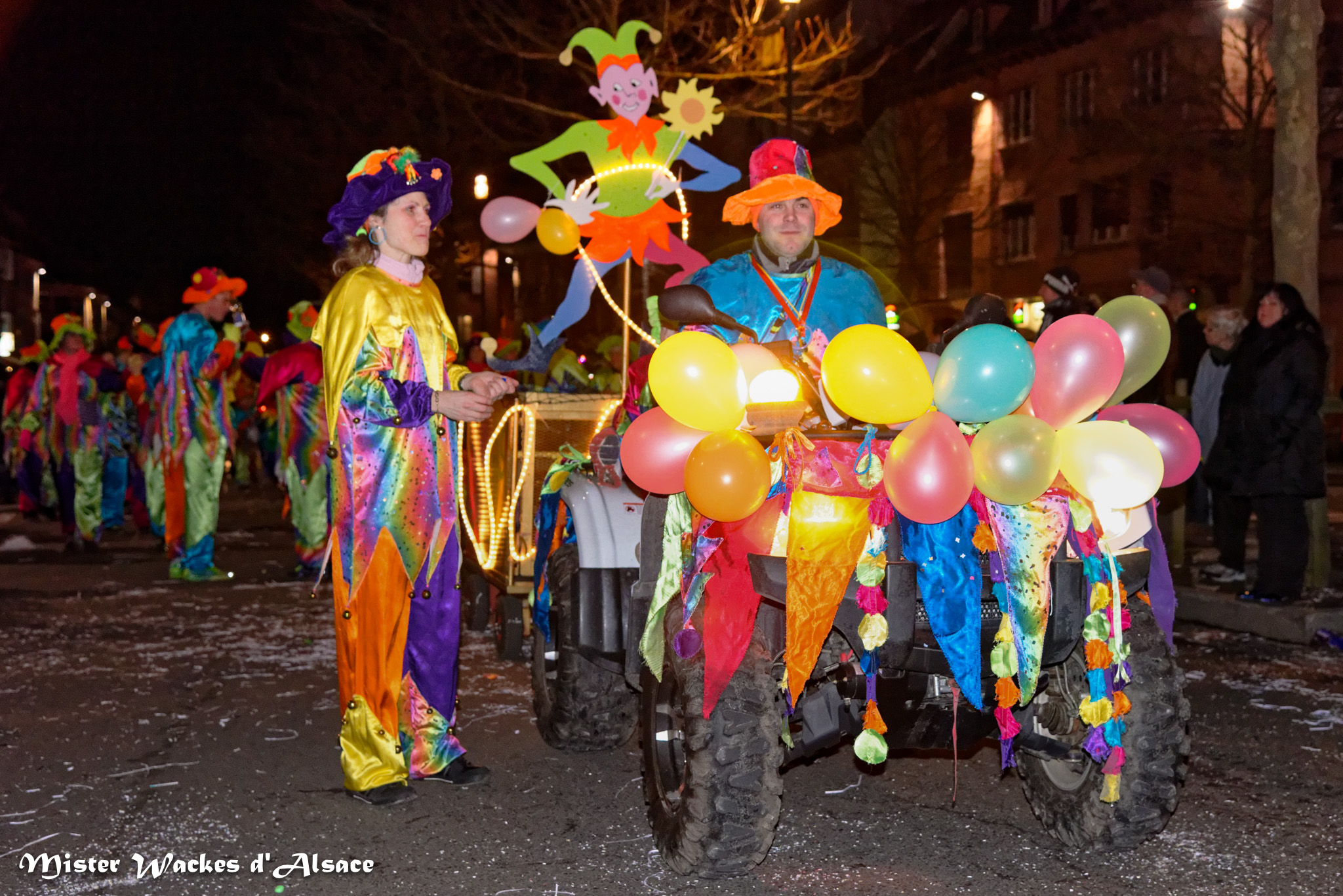 Cavalcade nocturne des Machores avec les Glouffi's de Sélestat