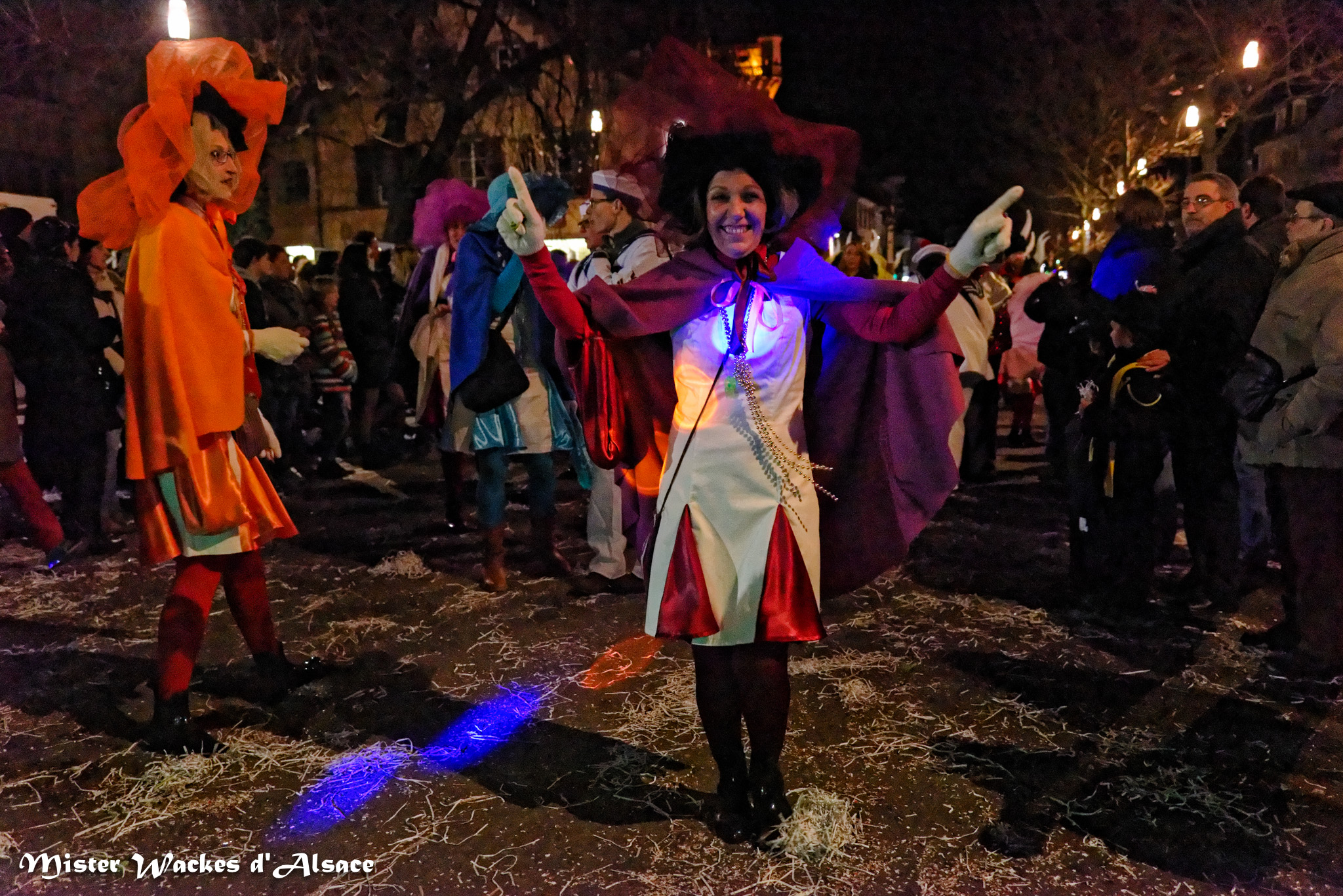 Cavalcade nocturne des Machores à Sélestat