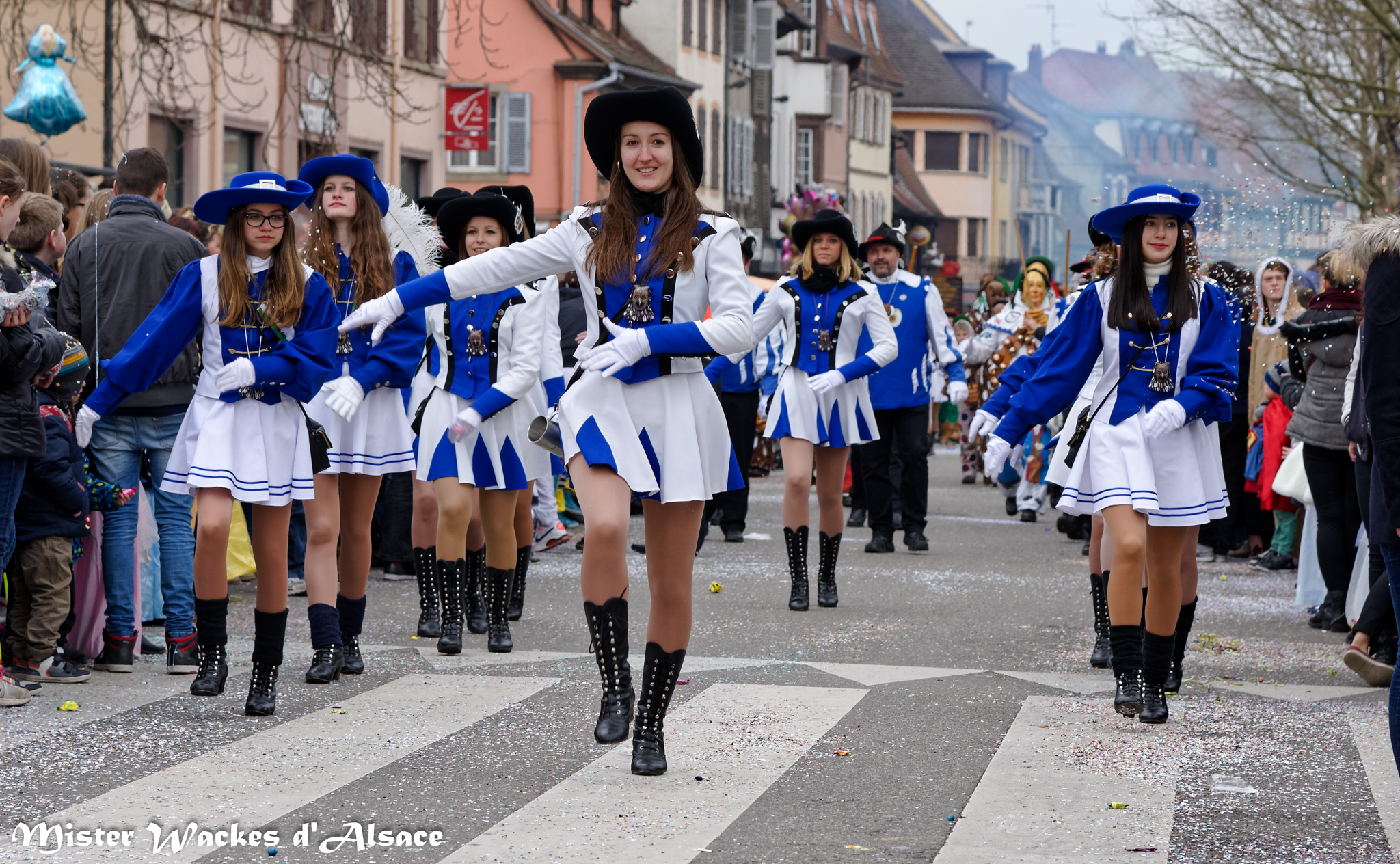 Carnaval des Machores 2015 mit die Narrenzunft Boll aus Oberndorf