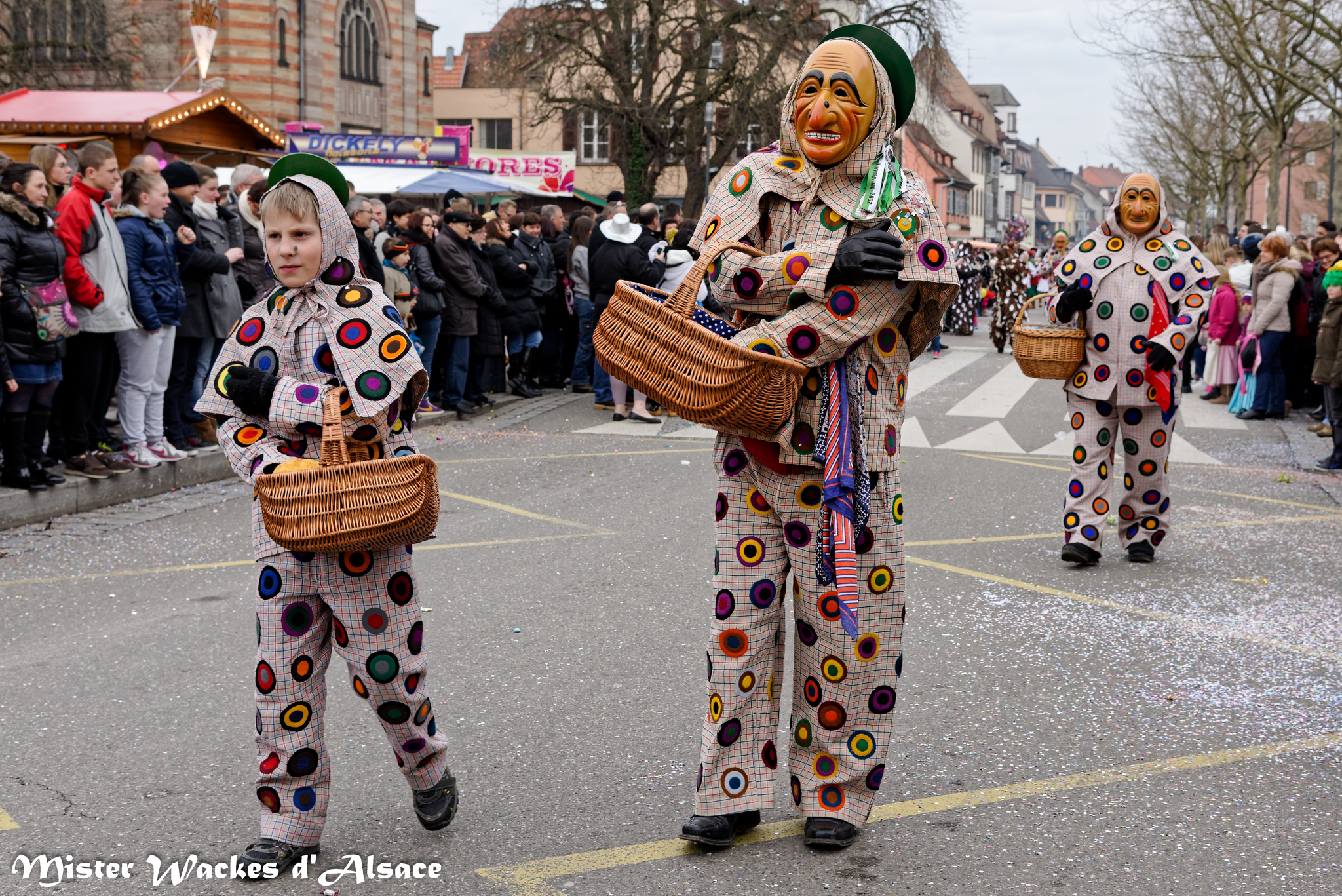 Cavalcade des Machores 2015 mit der Boller Schantle von der Narrenzunft Boll aus Oberndorf