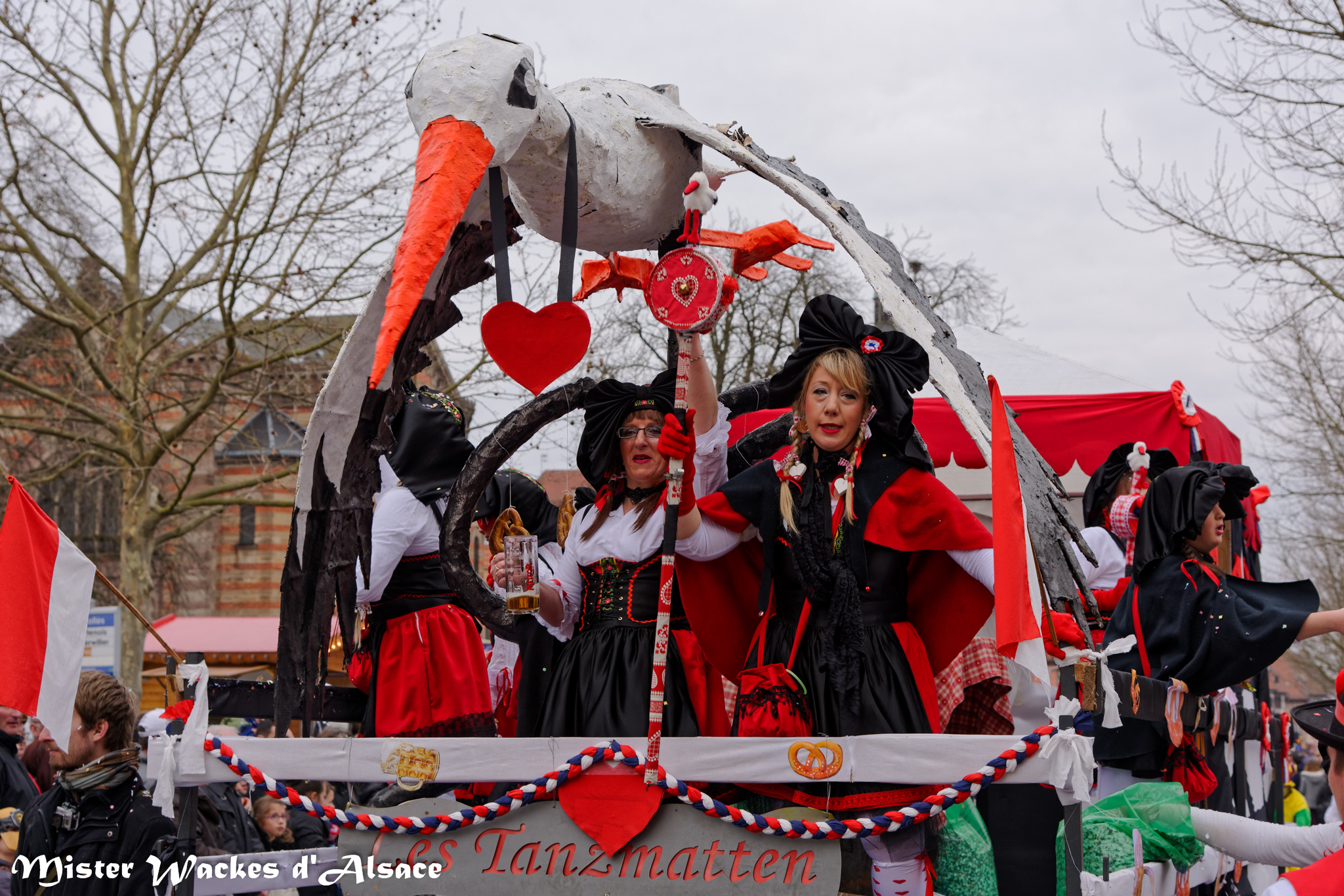 Carnaval des Machores et le char Les Tanzmatten de Sélestat