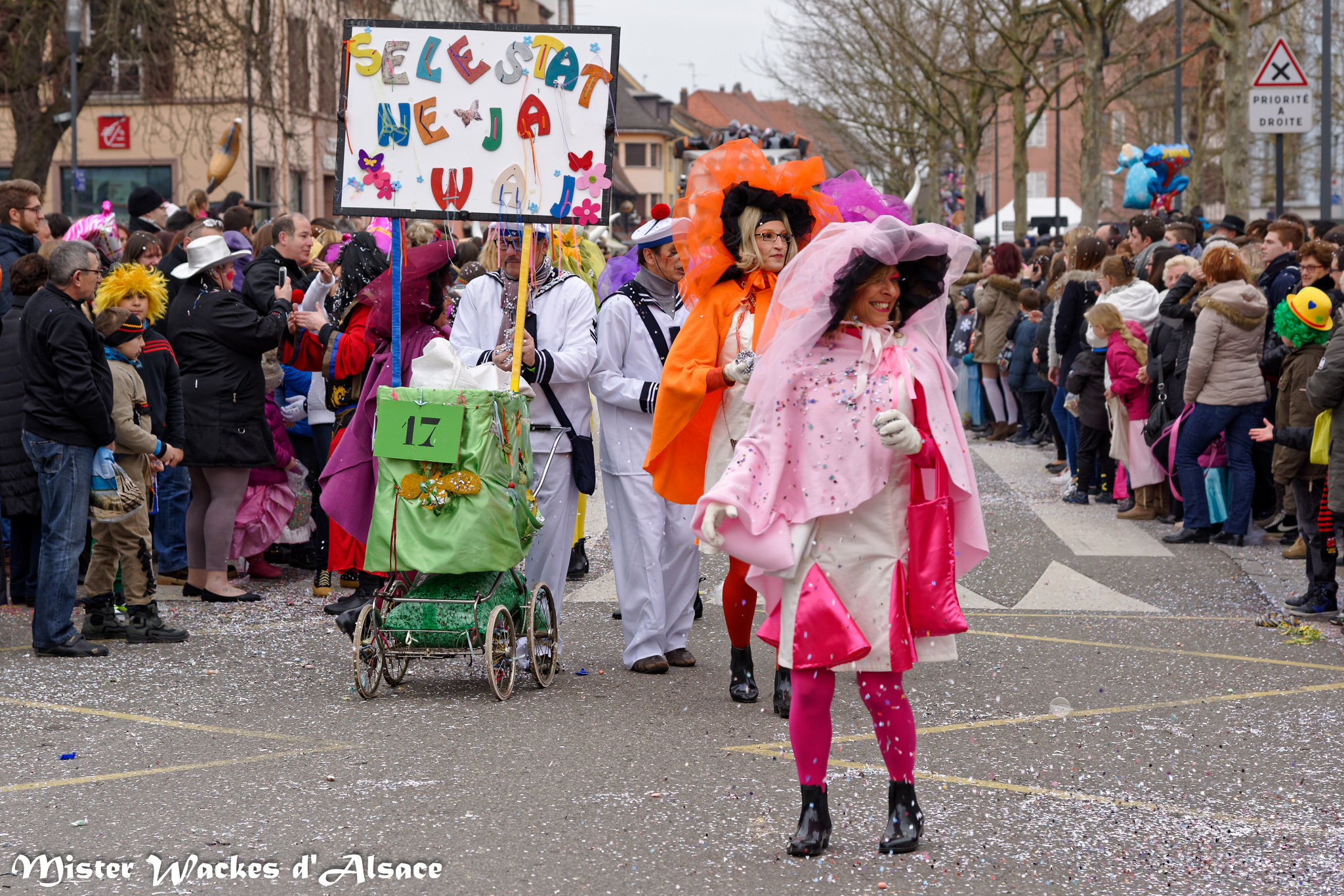 Carnaval des Machores 2015 et les Neja Waj de Sélestat