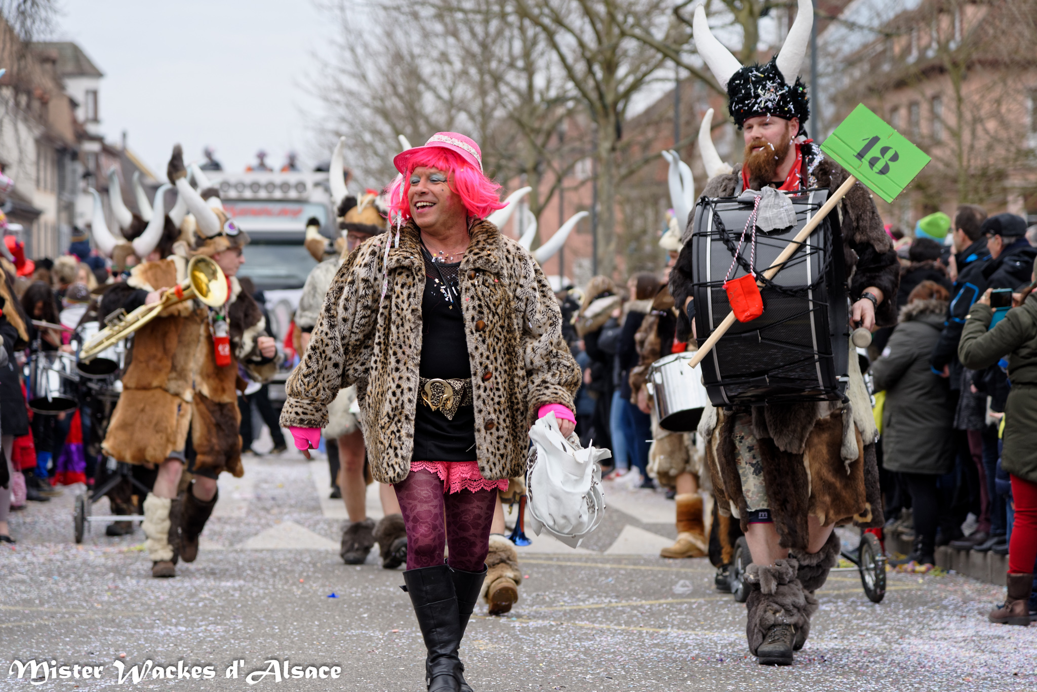 Carnaval des Machores 2015 et la Hörnle Clique de Wallbach