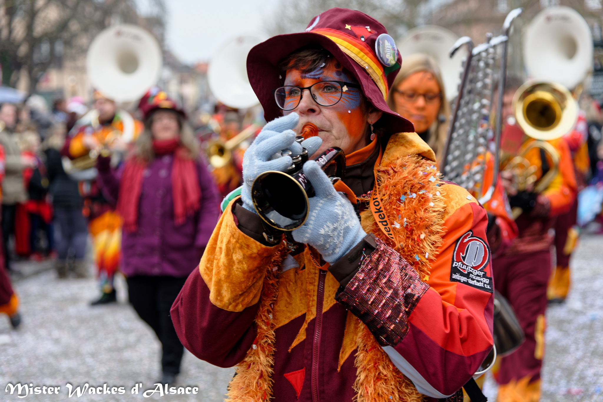 Carnaval des Machores 2015 et la guggenmusik Pfuutzger Musigg Seitingen Oberflacht