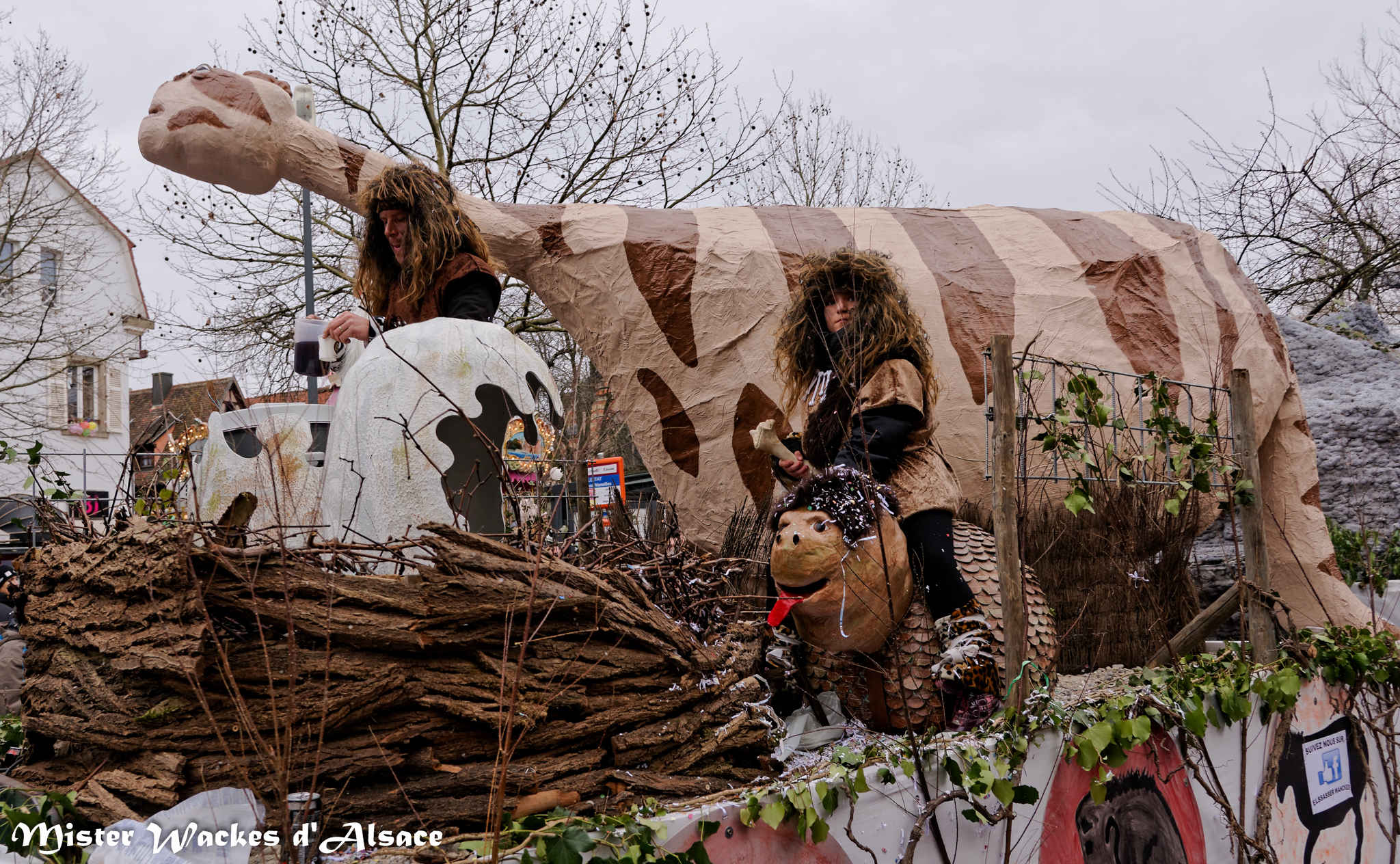 Carnaval des Machores 2015 et le char Elssasser Wanckes Scherwiller