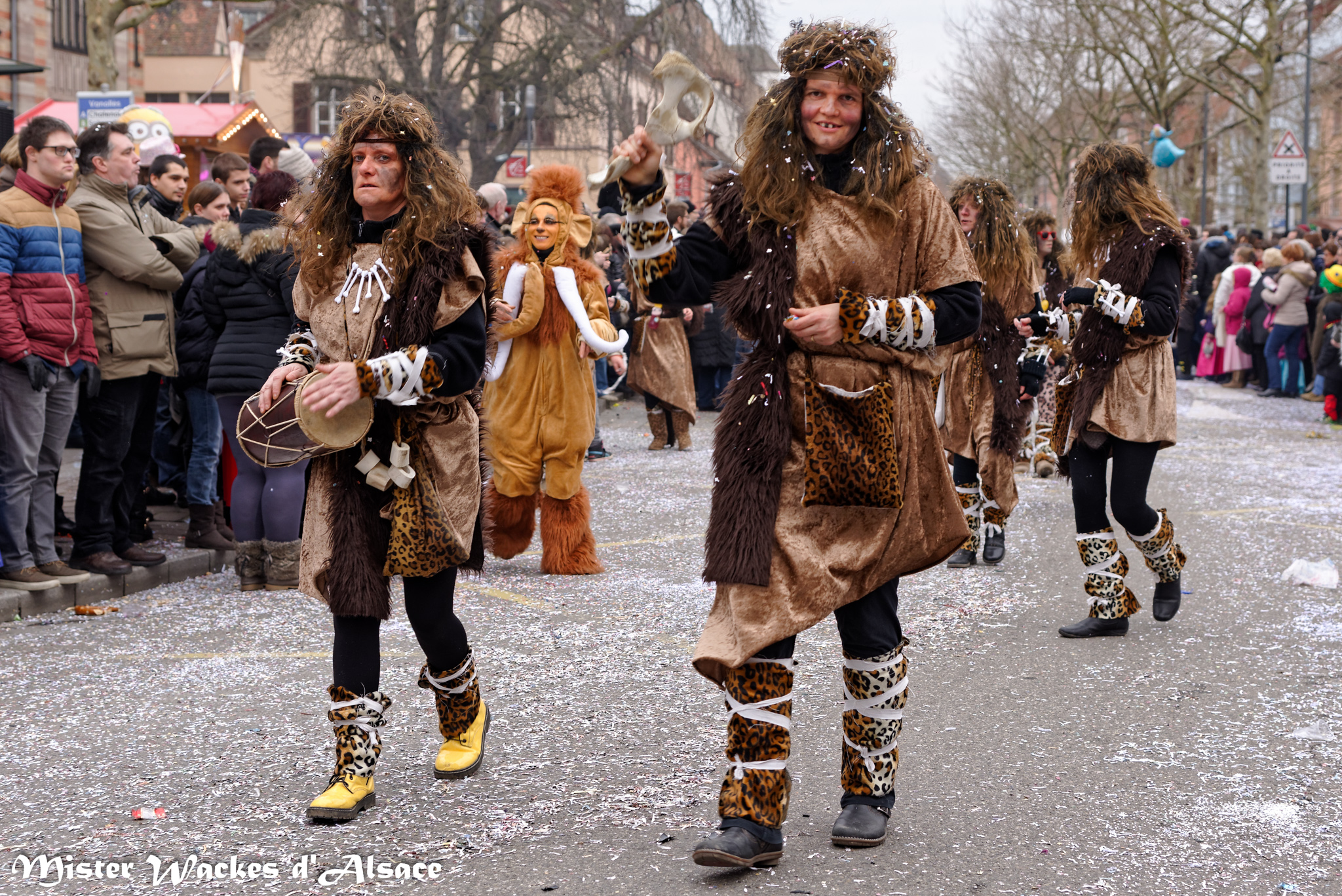 Carnaval des Machores 2015 et le char Elssasser Wanckes Scherwiller