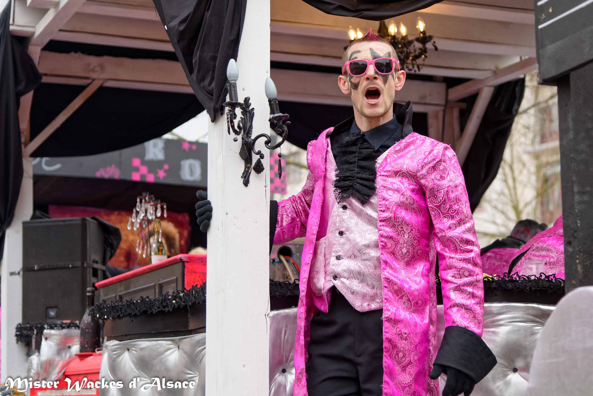 Carnaval des Machores 2015 et le char APE Rock Schoenau