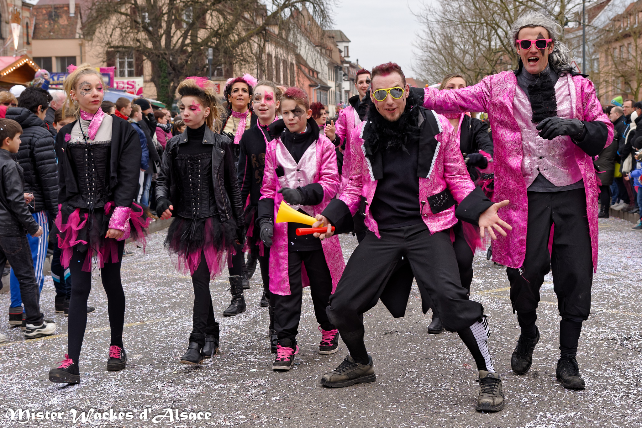 Carnaval des Machores 2015 et le char APE Rock Schoenau