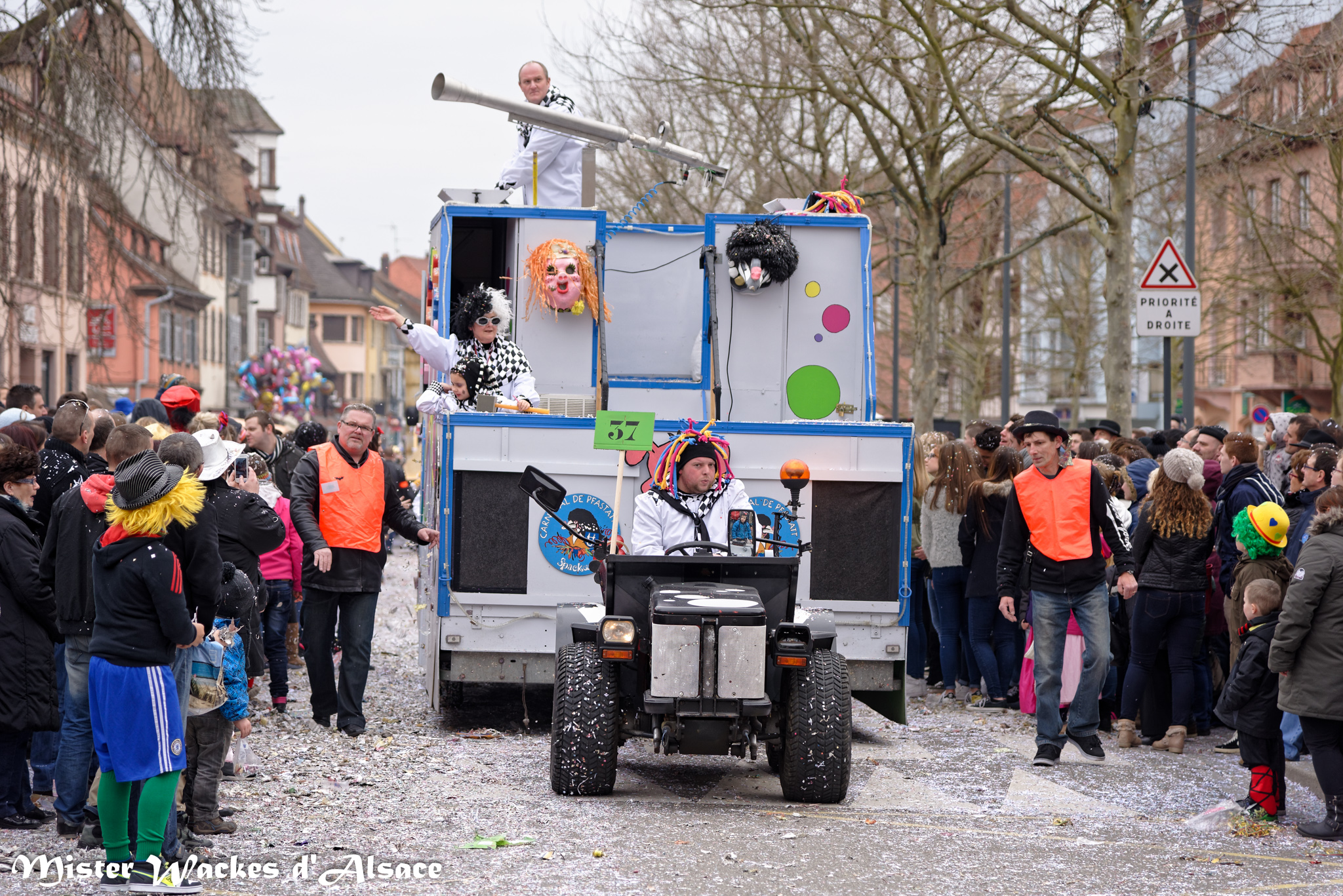 Carnaval de Sélestat 2015 et nos amis les Spackwagges de Pfastatt