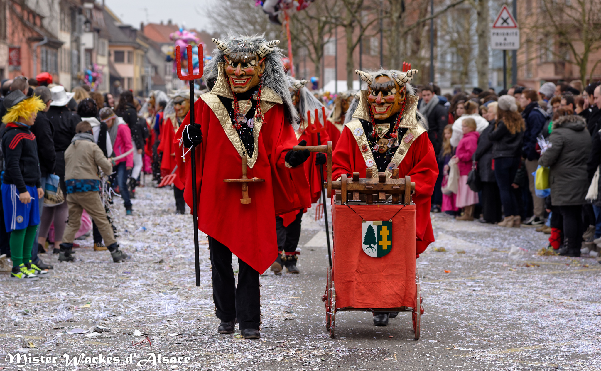 Cavalcade des Machores 2015 avec les Teuffl's Narren Rombach le Franc