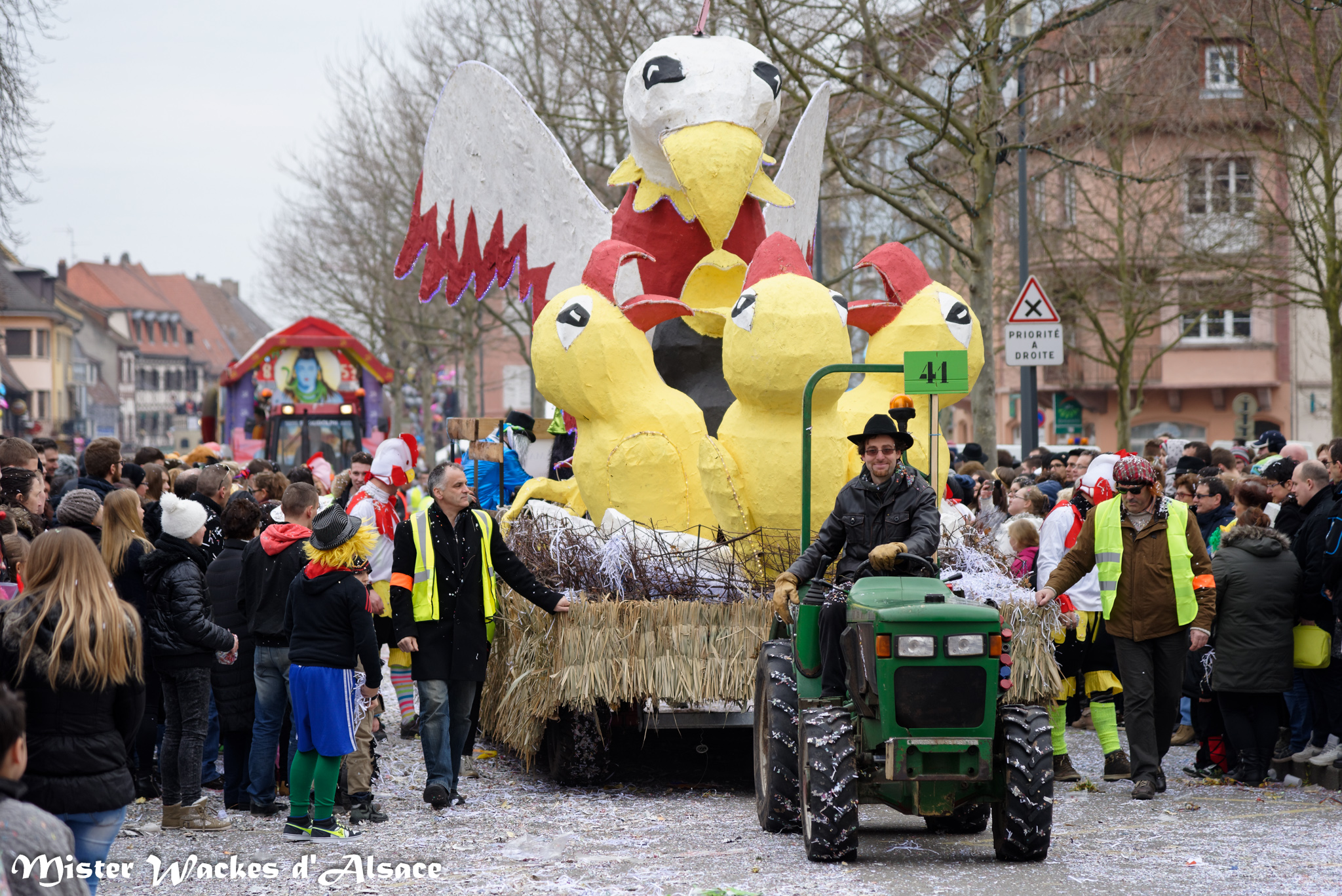 Carnaval des Machores 2015 et le char Les Copains Pascal
