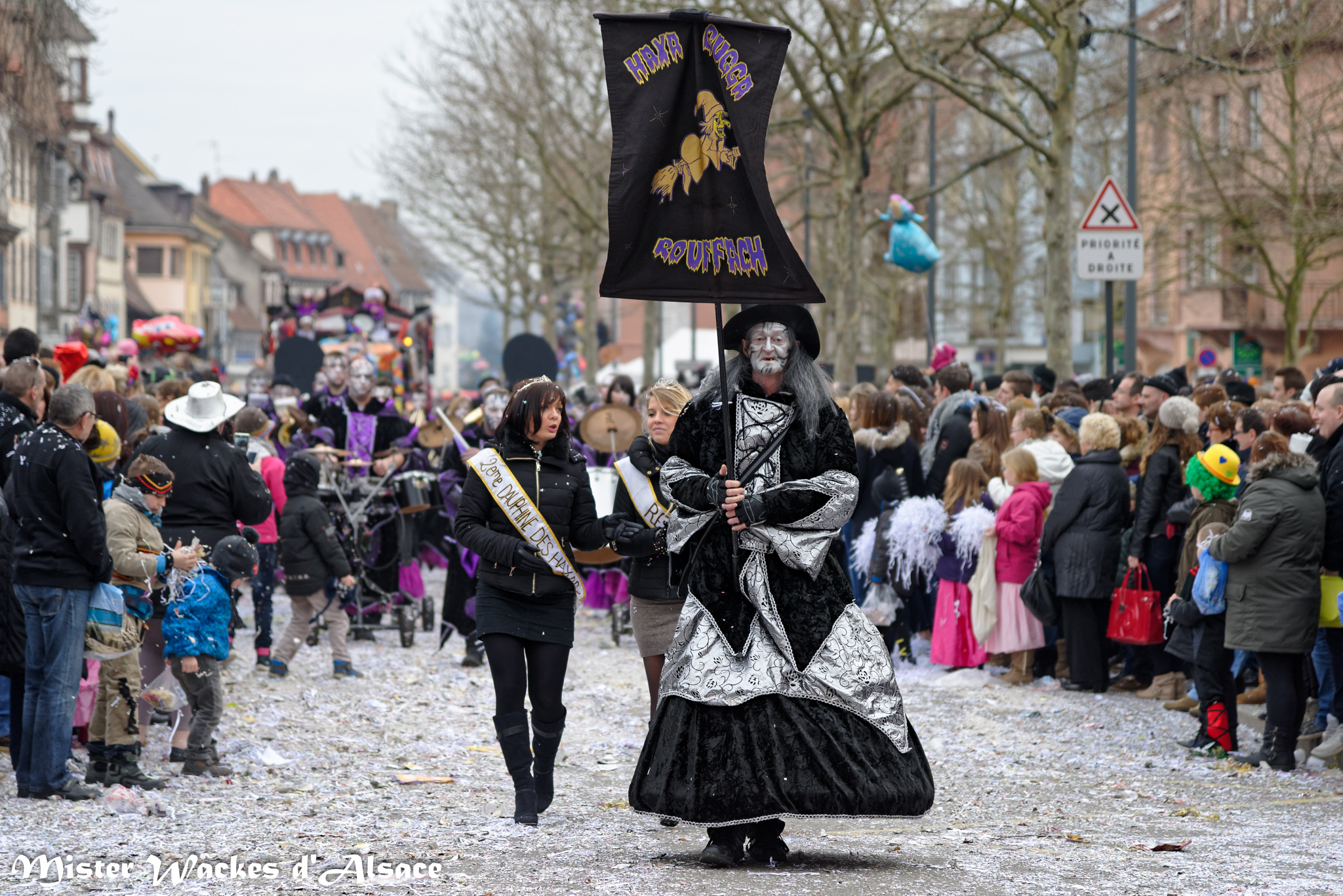 Carnaval des Machores 2015 avec la guggamusik La Haxa Gugga de Rouffach