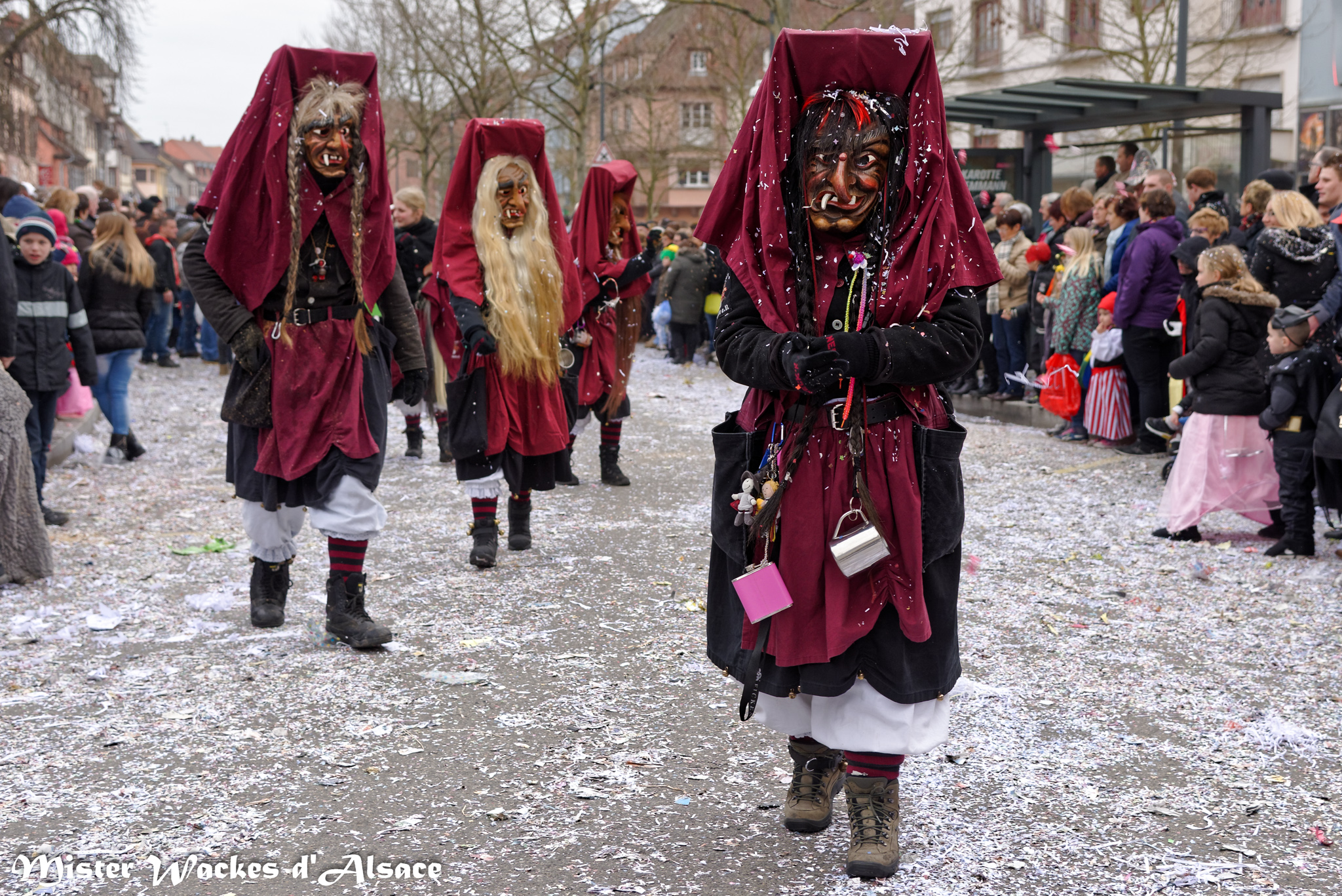 Carnaval des Machores 2015 avec les Altbacher Neckr Hexa Deifl Reichenbach
