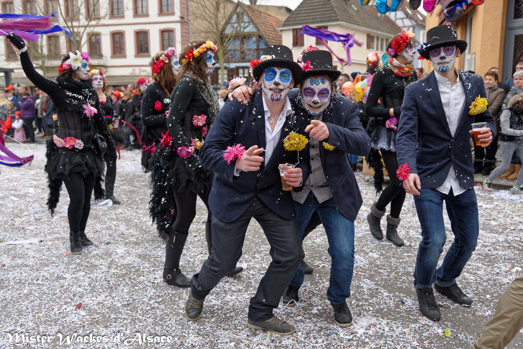 Cavalcade des Machores 2015 et Les Jeunes Amis de la Bibliothèque de Sélestat