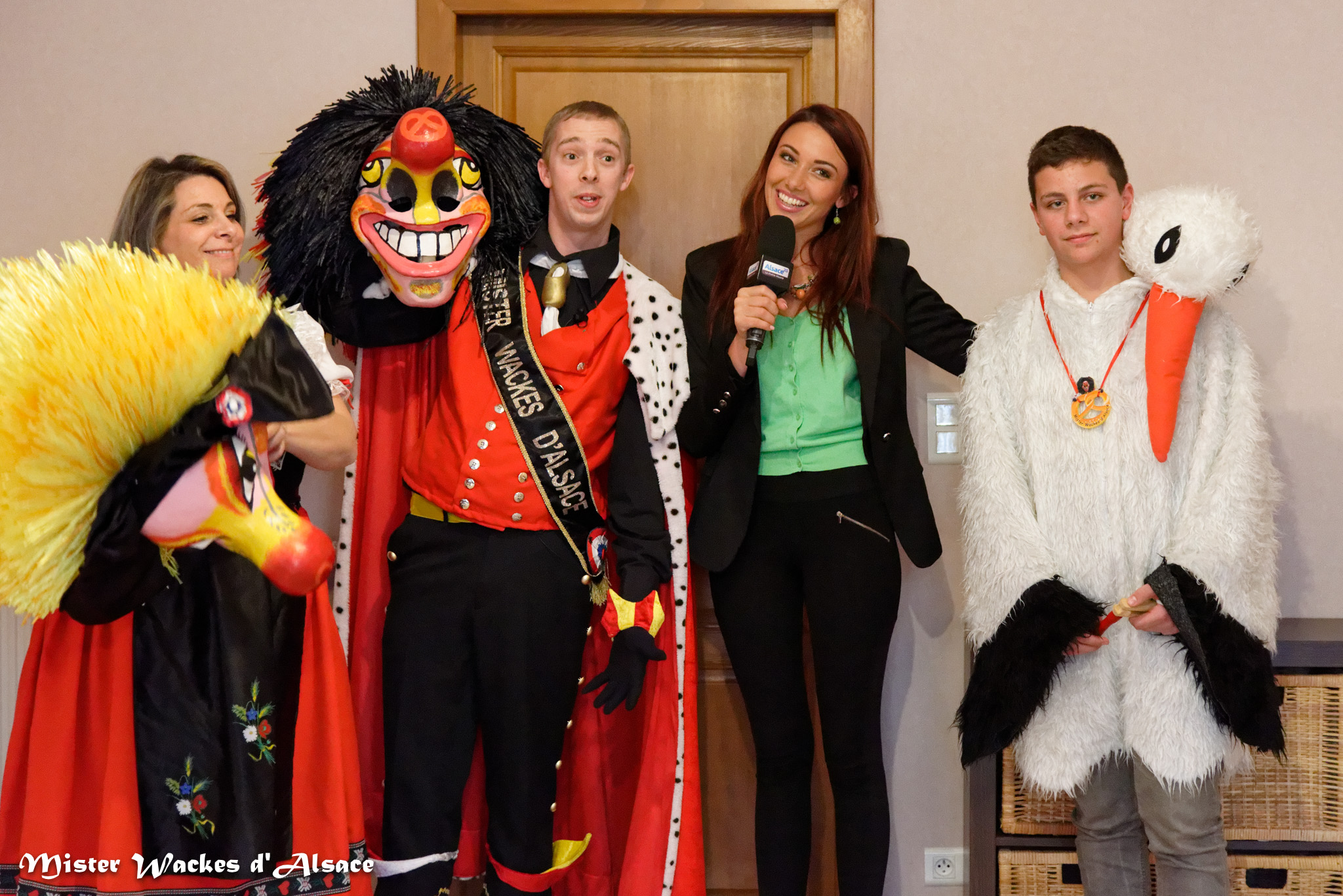 Alsace20 - Votre Alsace, avec Delphine Wespiser - Cigognes et carnaval avec Frédéric à Mulhouse