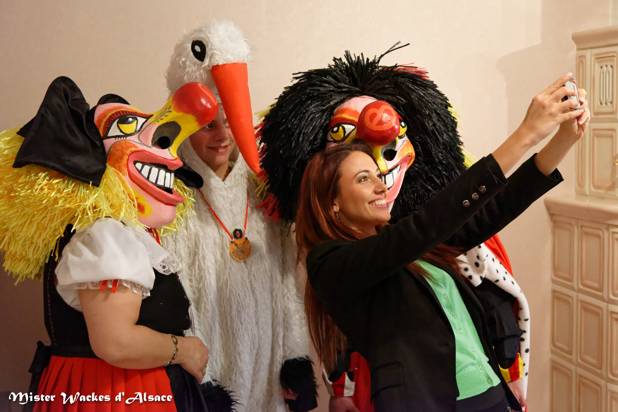 Alsace20 - Votre Alsace, avec Delphine Wespiser - Cigognes et carnaval avec Frédéric à Mulhouse