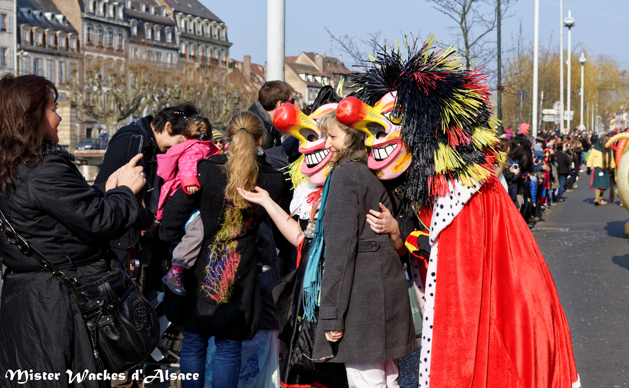 Carnaval de Strasbourg 2015 et Mister Wackes d'Alsace