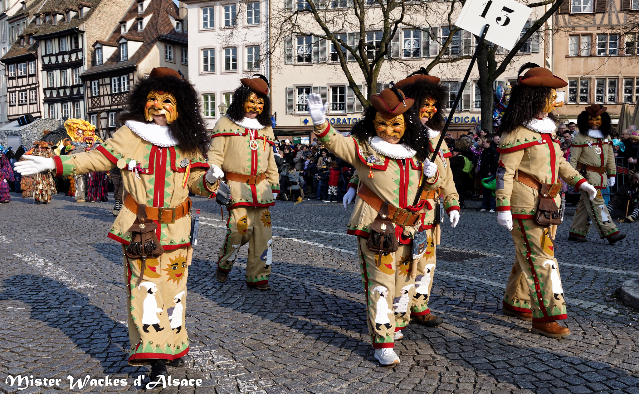 Carnaval de Strasbourg 2015 et les Niederbürger Jockele