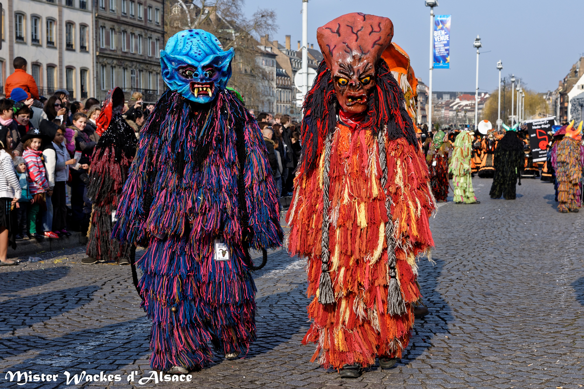 Carnaval de Strasbourg 2015 avec les Wüeschte Sierche