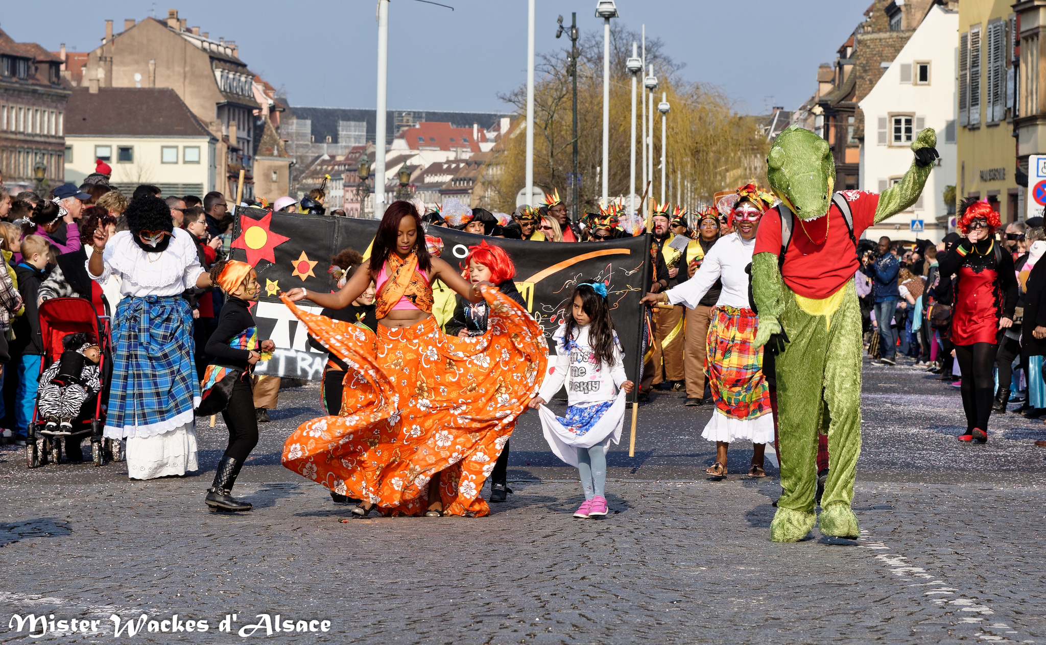Carnaval de Strasbourg 2015 et la troupe Tropic Groov