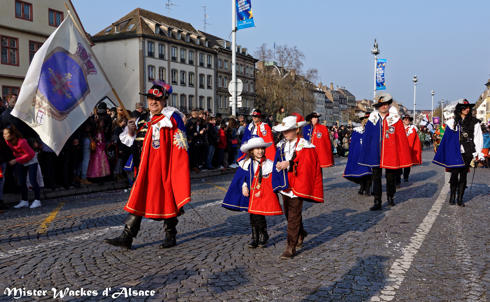 Carnaval de Strasbourg 2015 avec les Konstanzer Freie Blätz und Schwarze Seegeister Säckingen