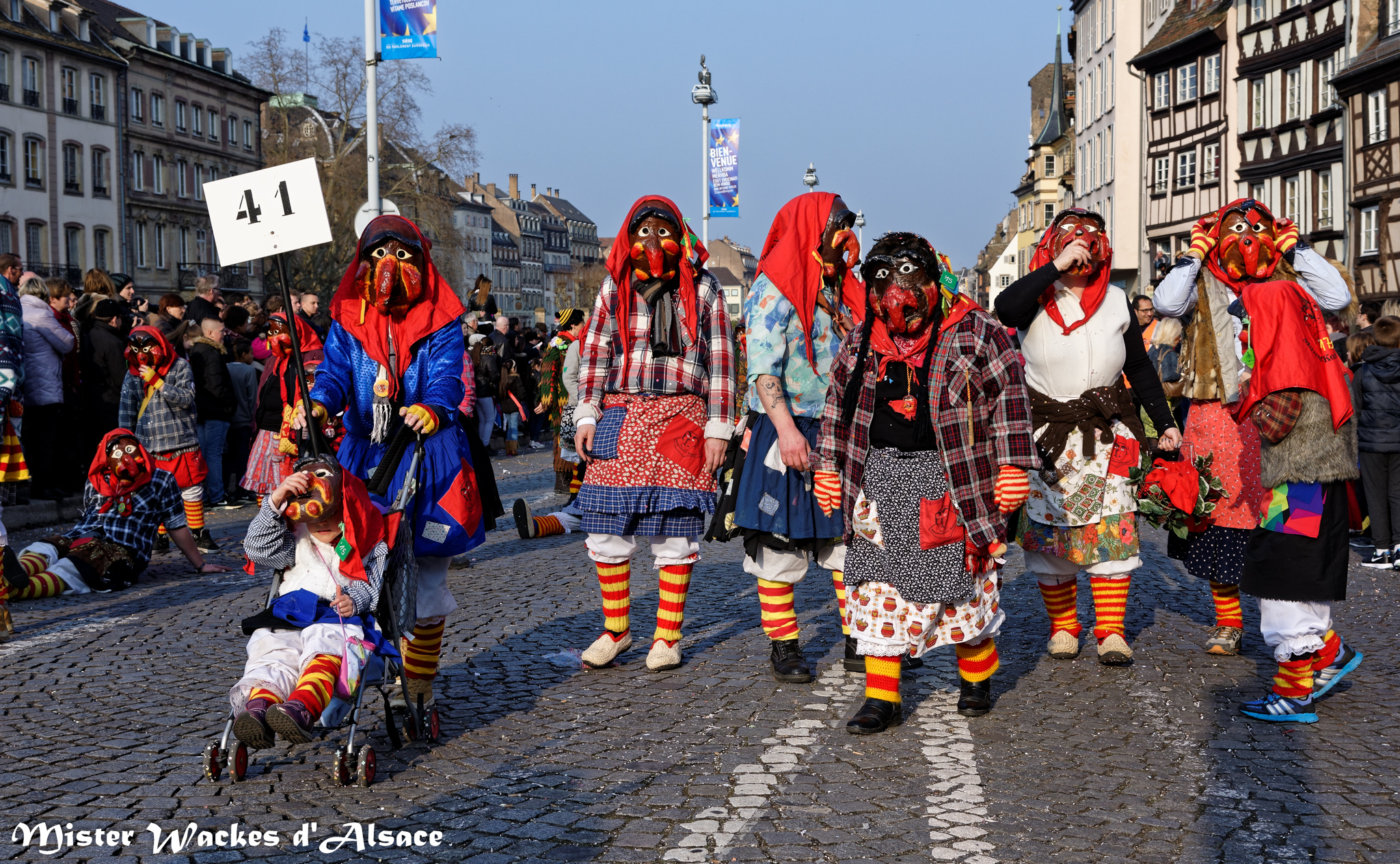 Carnaval de Strasbourg 2015 avec les Konstanzer Münsterhexen