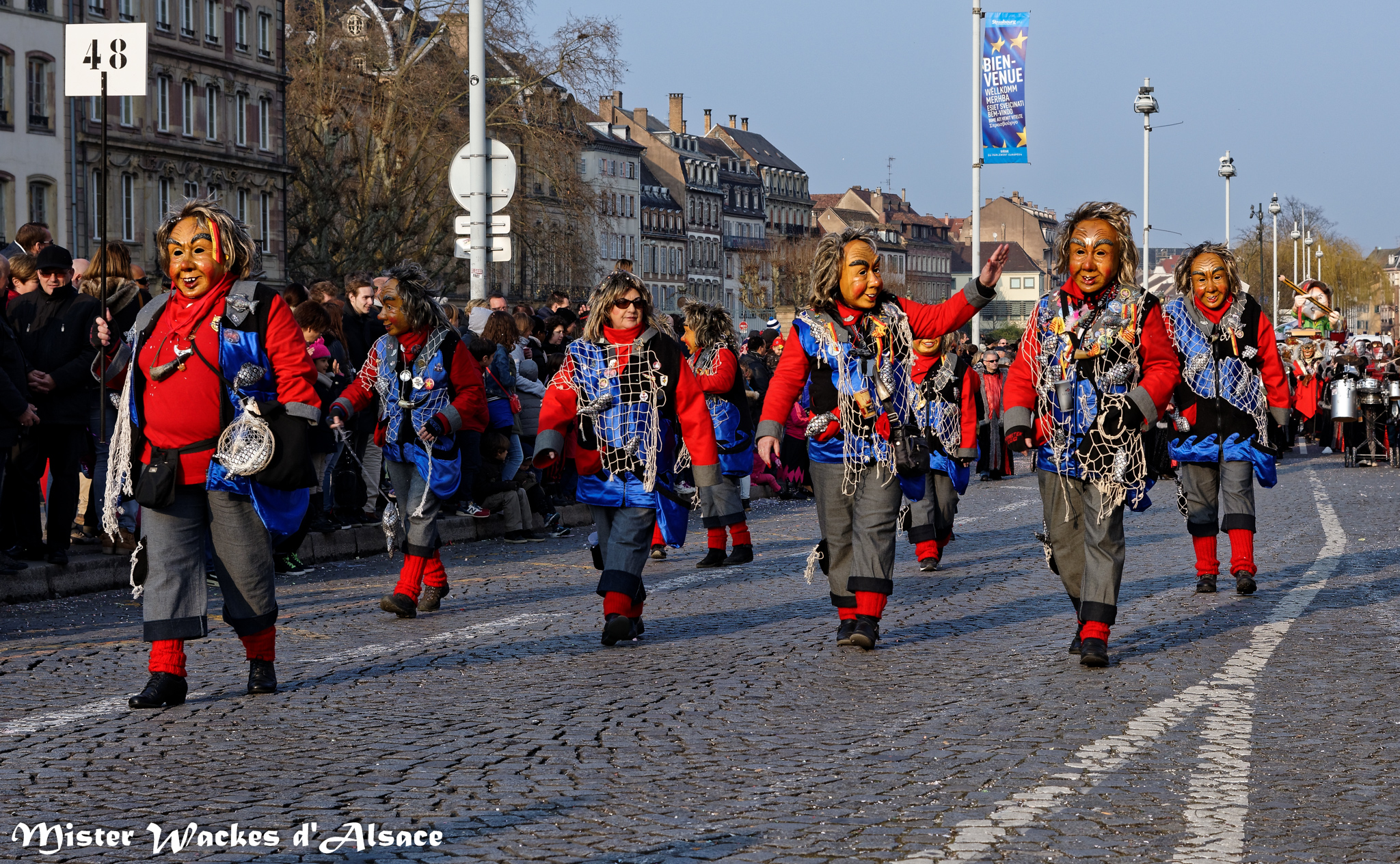 Carnaval de Strasbourg 2015 et les Hornisten Egg d'Allemagne