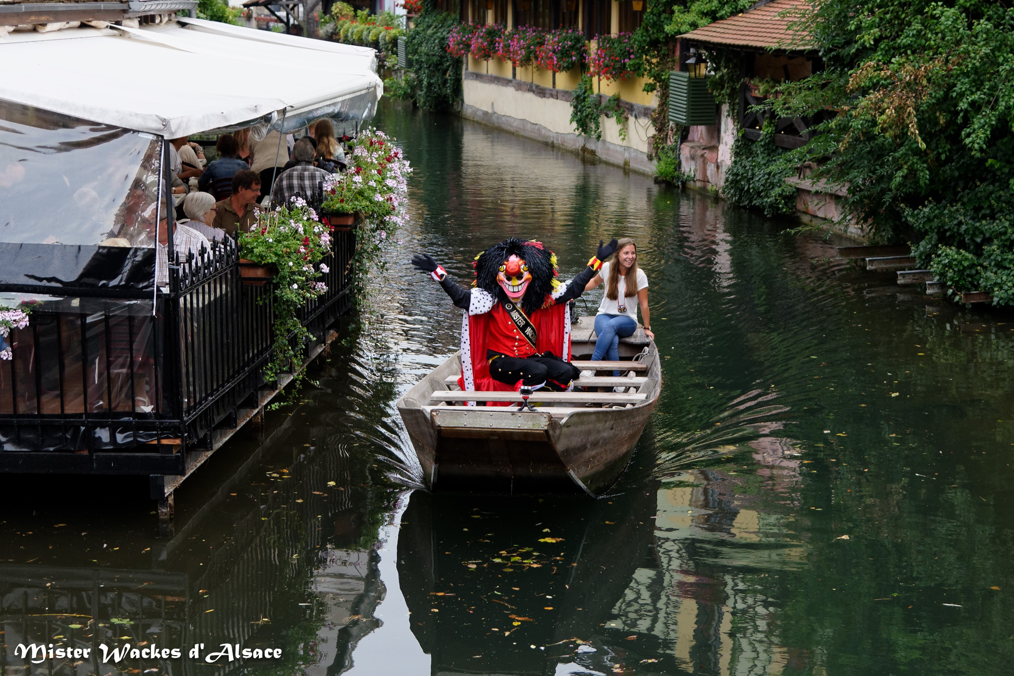 Petite Venise Colmar - promenade en barque au fil de l'eau