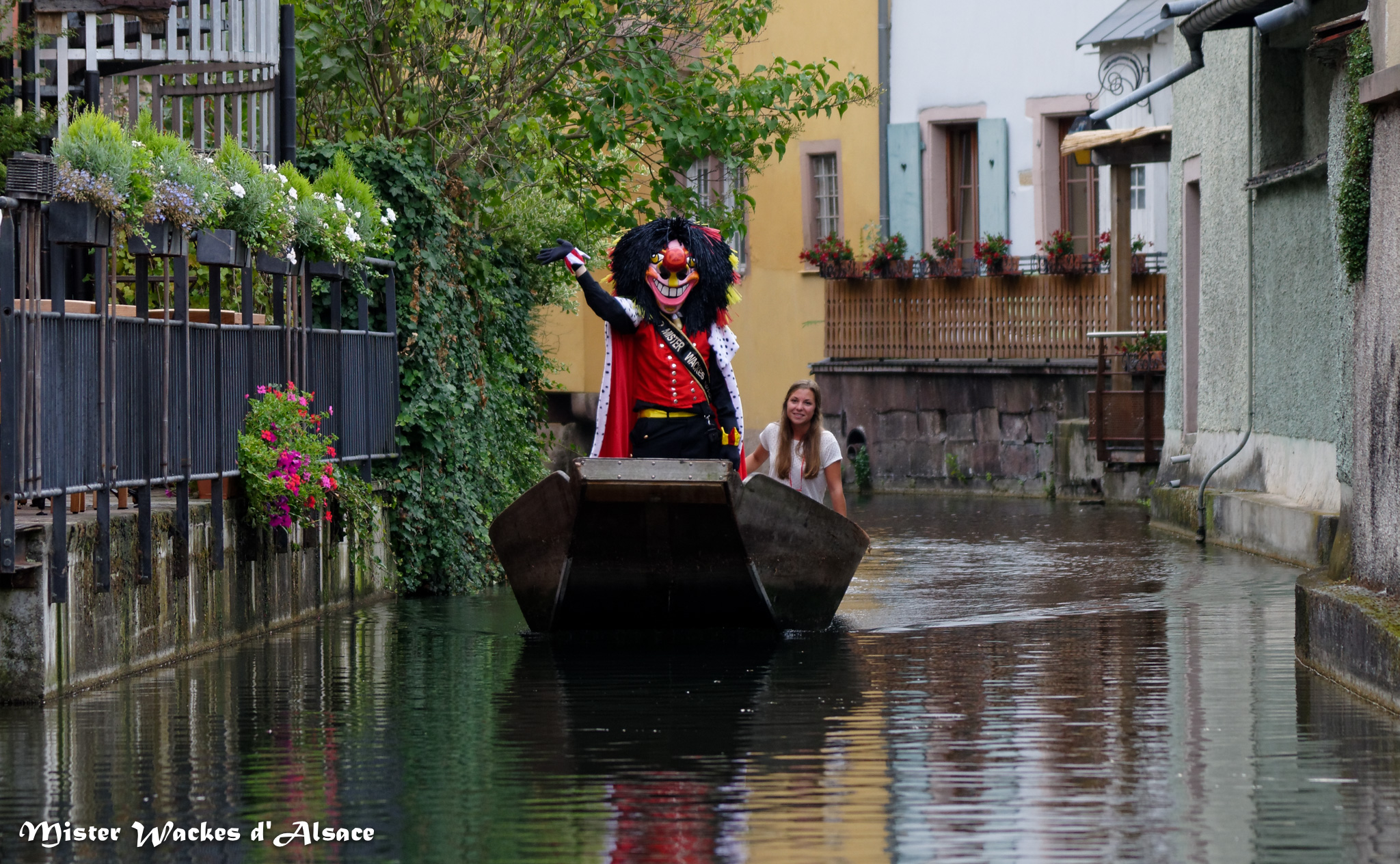 Petite Venise Colmar - promenade en barque au fil de l'eau
