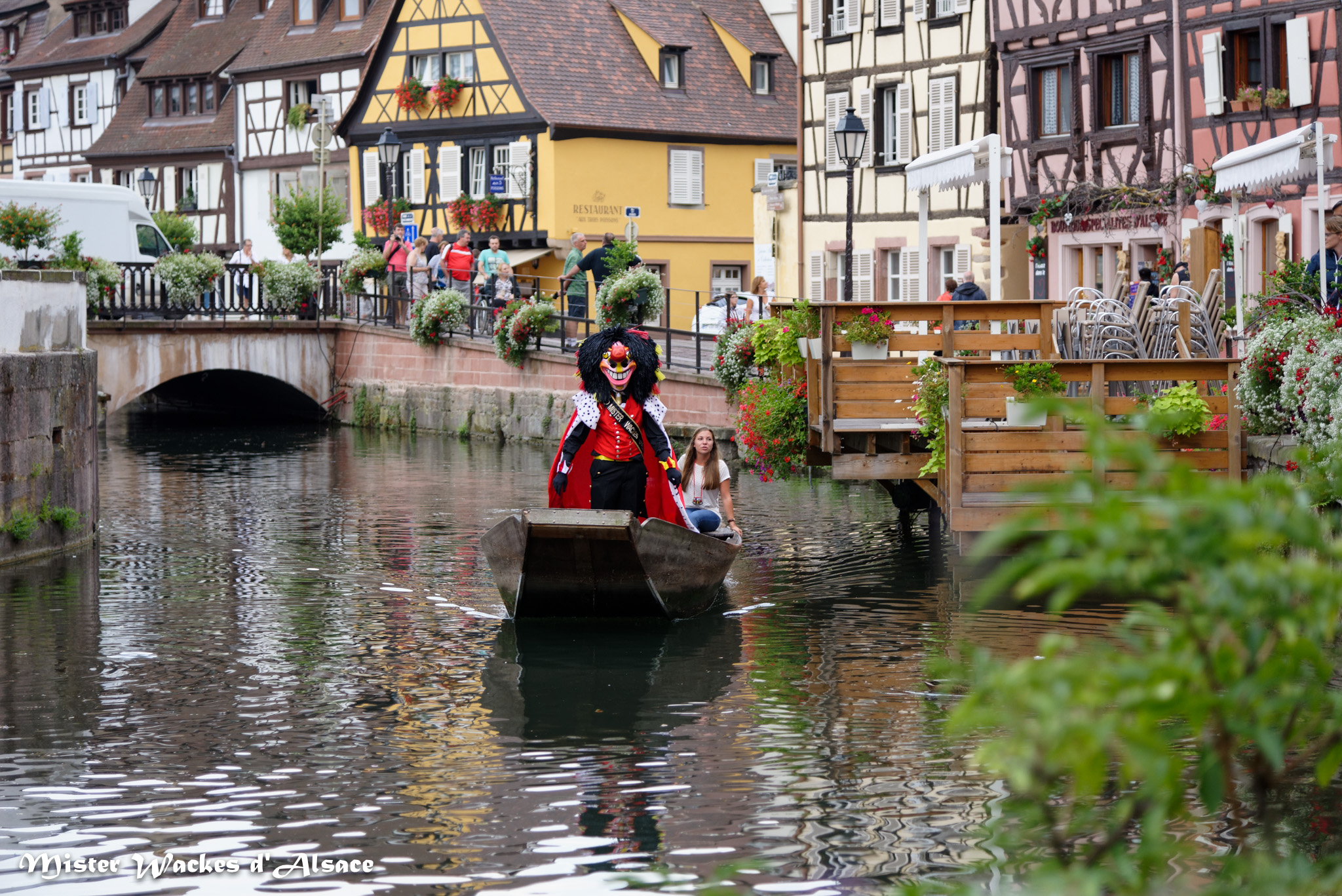Petite Venise Colmar - promenade en barque au fil de l'eau